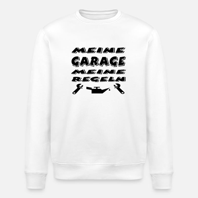 Garage - Sweat bio ROLLER Stanley/Stella Unisexe - blanc