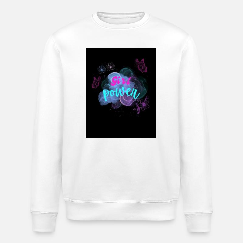 SIE✨ - Stanley/Stella Unisex Bio-Sweatshirt ROLLER - Weiß