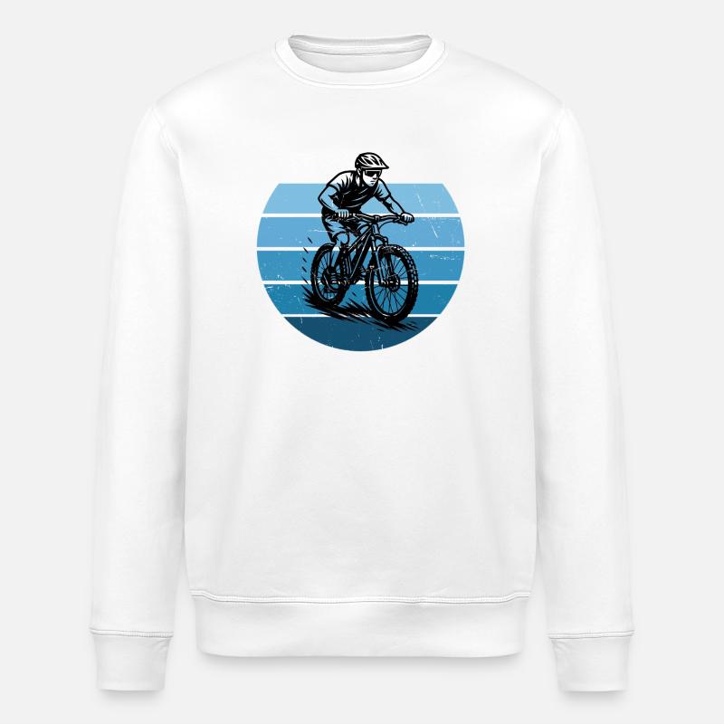 Déclaration directe sur le VTT - Sweat bio ROLLER Stanley/Stella Unisexe - blanc