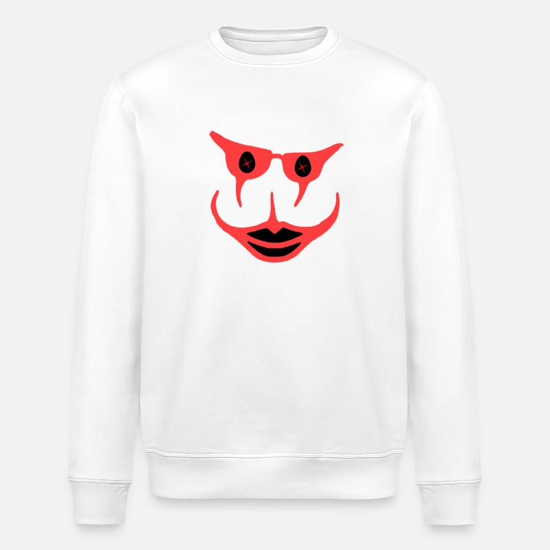 Lustig - Stanley/Stella Unisex Bio-Sweatshirt ROLLER - Weiß