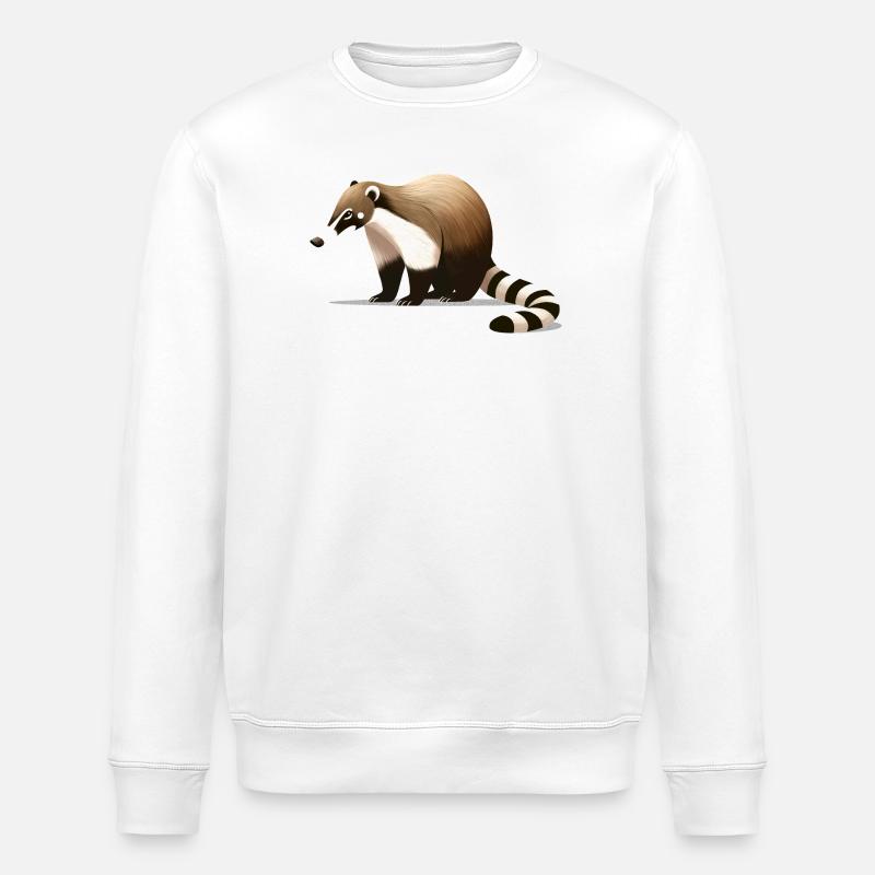 Coati - Sweat bio ROLLER Stanley/Stella Unisexe - blanc