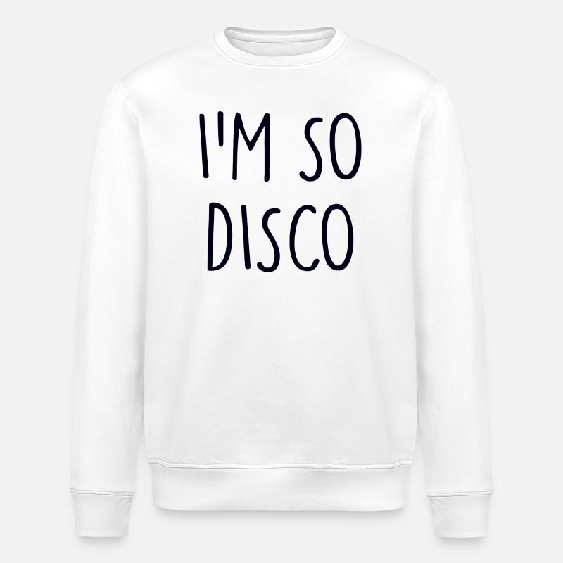 Disco - Stanley/Stella ROLLER Unisex Organic Sweatshirt - white