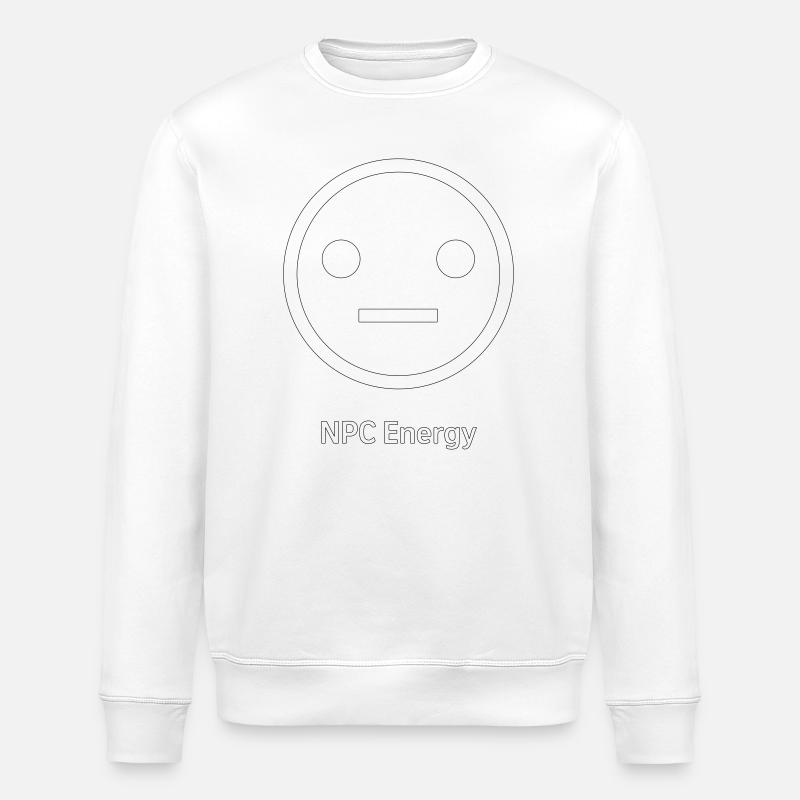 ÉNERGIE PNJ - Sweat bio ROLLER Stanley/Stella Unisexe - blanc