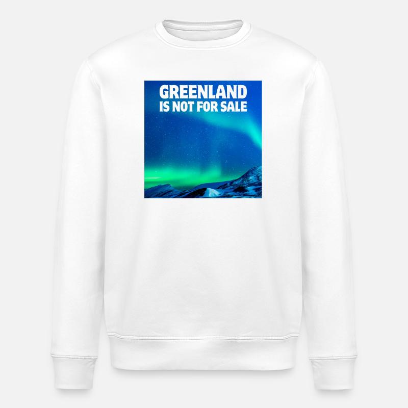Inuits, Groenland, Danemark - Sweat bio ROLLER Stanley/Stella Unisexe - blanc