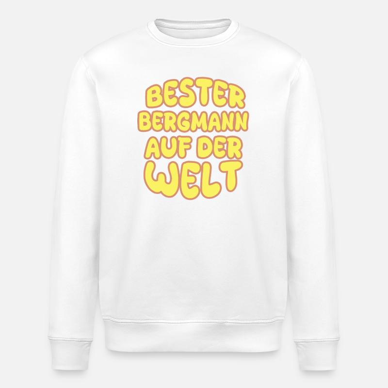 Vocation Bergmann - Sweat bio ROLLER Stanley/Stella Unisexe - blanc