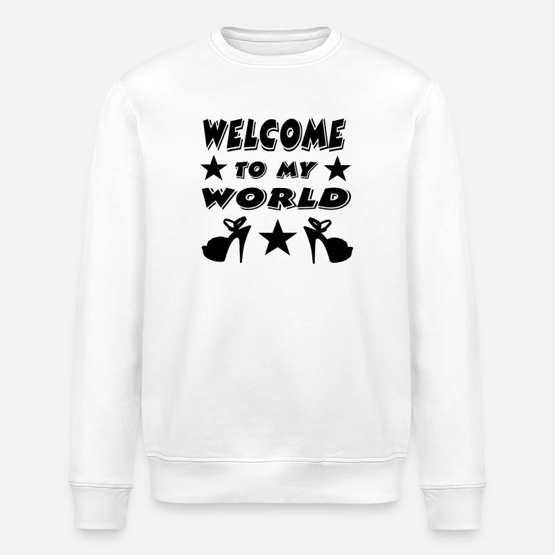 High Heels - Stanley/Stella Unisex Bio-Sweatshirt ROLLER - Weiß