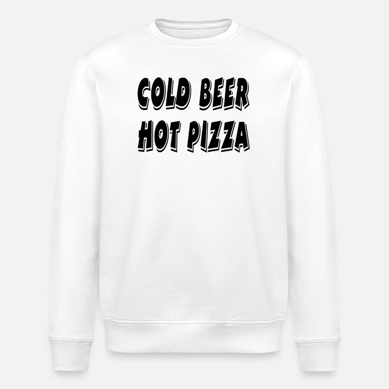 Bière - Sweat bio ROLLER Stanley/Stella Unisexe - blanc