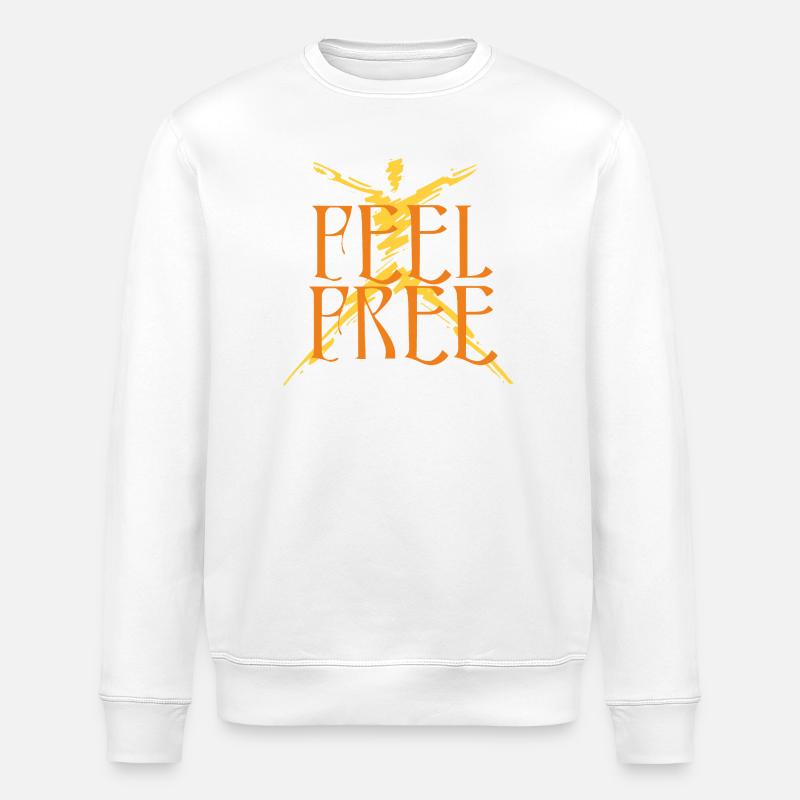 feel_free - Stanley/Stella Unisex Bio-Sweatshirt ROLLER - Weiß