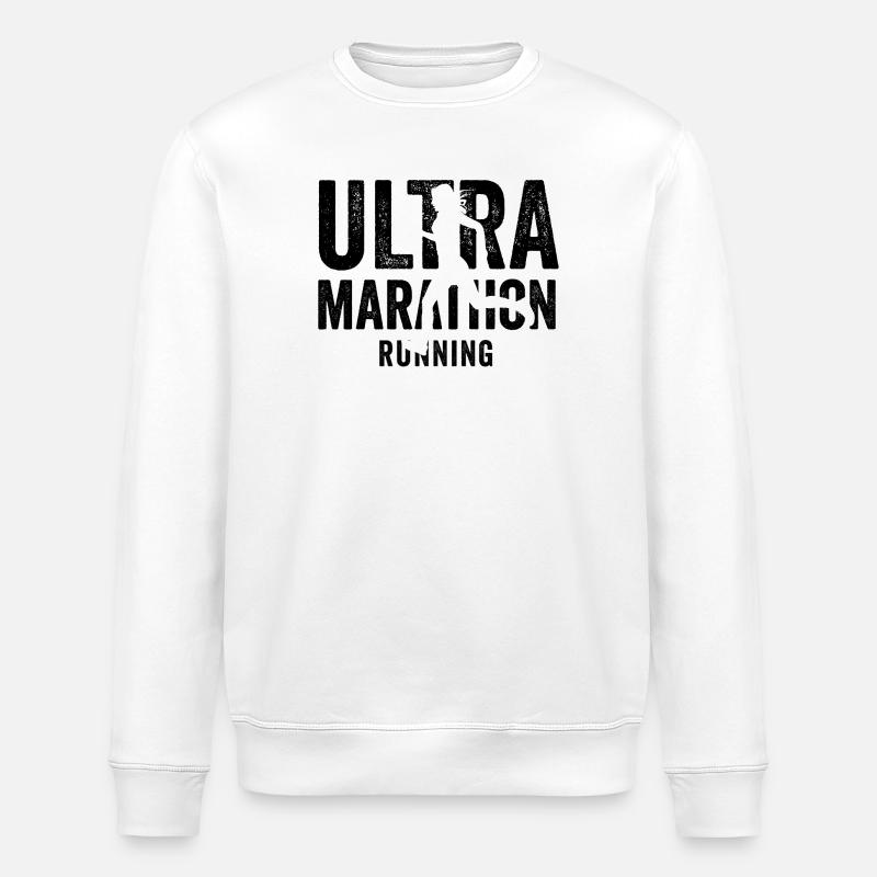 Ultramarathon - Sweat bio ROLLER Stanley/Stella Unisexe - blanc