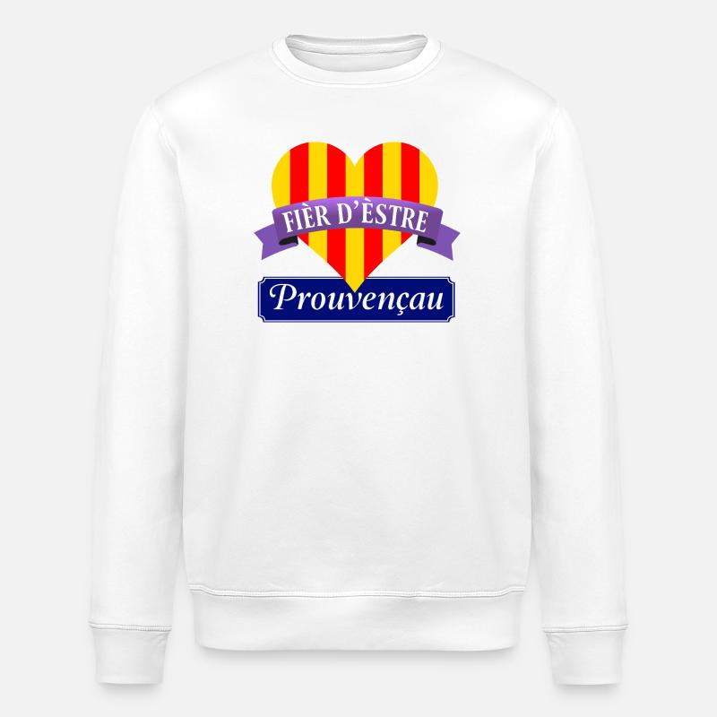 Provinz-Fier - Stanley/Stella Unisex Bio-Sweatshirt ROLLER - Weiß
