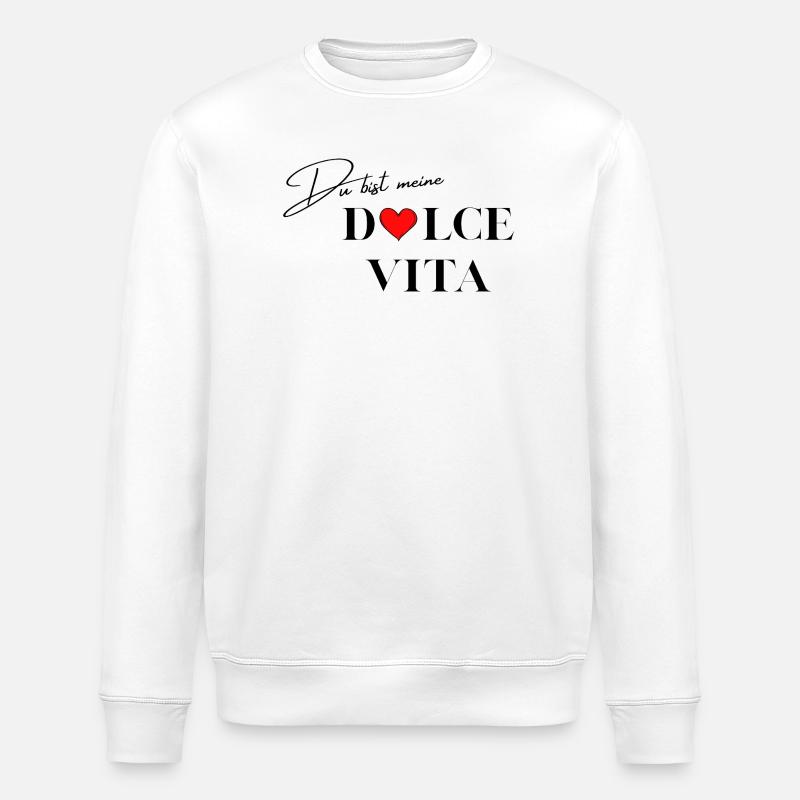 Dire l’amour - Sweat bio ROLLER Stanley/Stella Unisexe - blanc