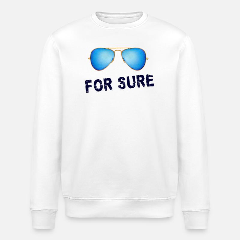 Sicher - Stanley/Stella Unisex Bio-Sweatshirt ROLLER - Weiß