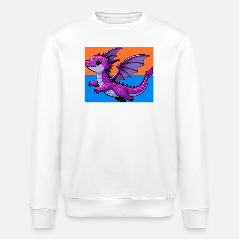 dragon - Sweat bio ROLLER Stanley/Stella Unisexe - blanc
