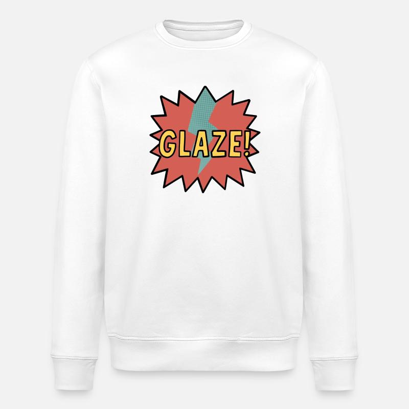 Glaçage ! - Sweat bio ROLLER Stanley/Stella Unisexe - blanc