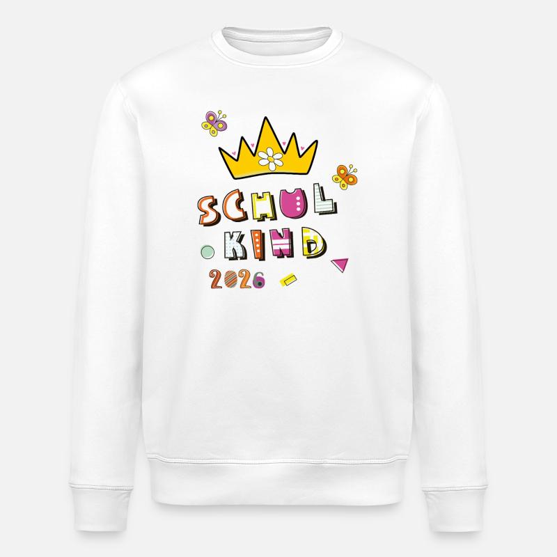 Écolier 2026 - Sweat bio ROLLER Stanley/Stella Unisexe - blanc