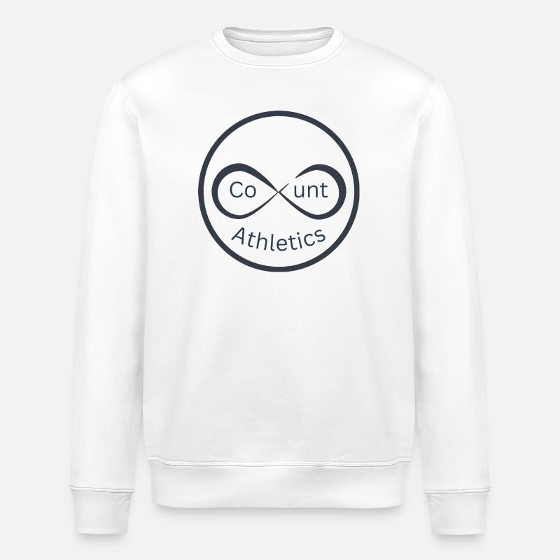 Logo d’athlétisme infini - Sweat bio ROLLER Stanley/Stella Unisexe - blanc