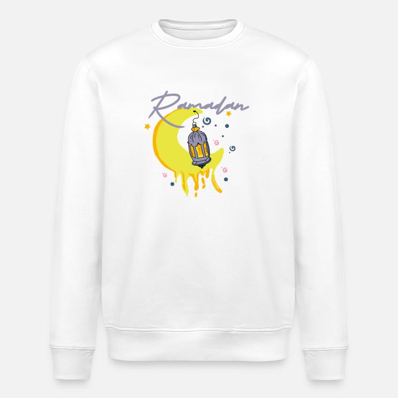 Ramadan - Sweat bio ROLLER Stanley/Stella Unisexe - blanc