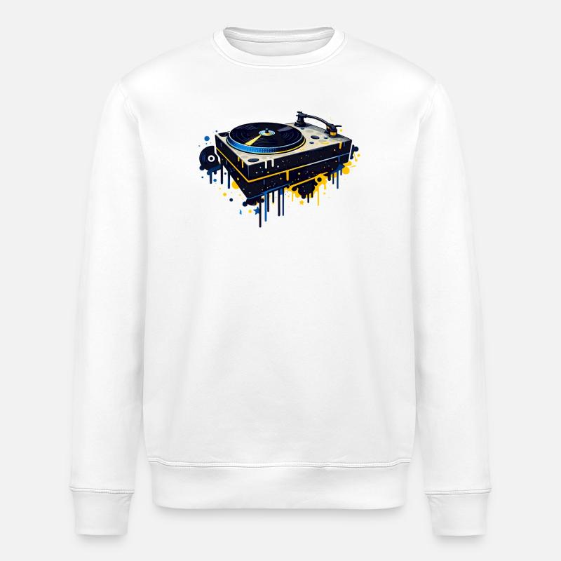 Conception de platines graffiti - Sweat bio ROLLER Stanley/Stella Unisexe - blanc