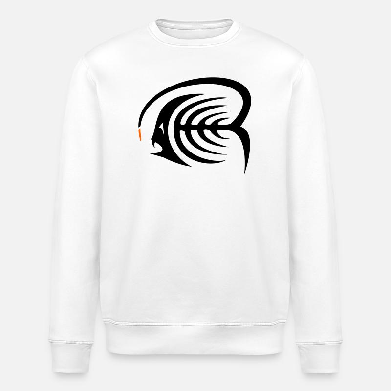 Frogfish - Stanley/Stella ROLLER Unisex Organic Sweatshirt - white