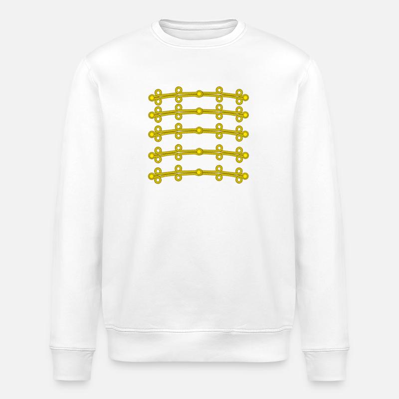 Napoléon Design - Sweat bio ROLLER Stanley/Stella Unisexe - blanc