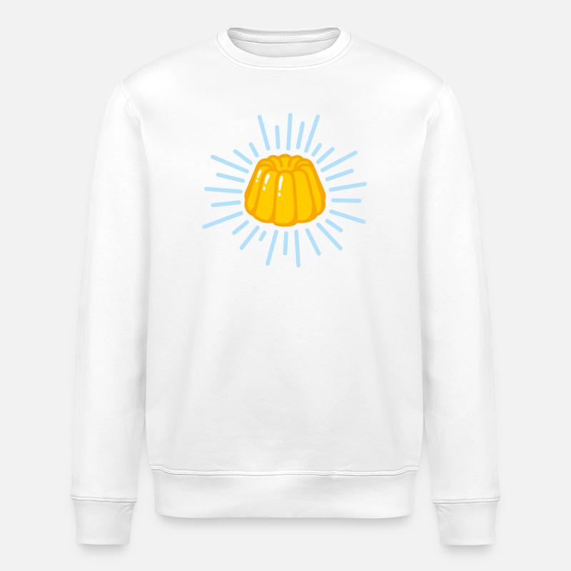 Pudding - Stanley/Stella Unisex Bio-Sweatshirt ROLLER - Weiß