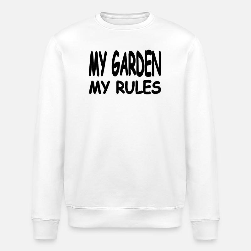 Jardin - Sweat bio ROLLER Stanley/Stella Unisexe - blanc