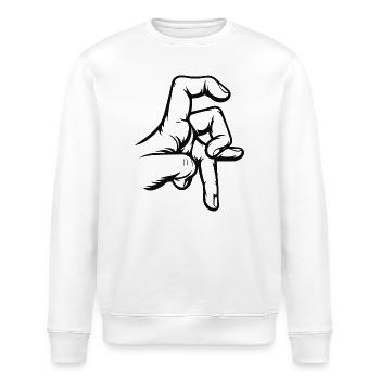 Six Seven Trend - Stanley/Stella Unisex Bio-Sweatshirt ROLLER - Weiß - Vorne - Nik (191cm)