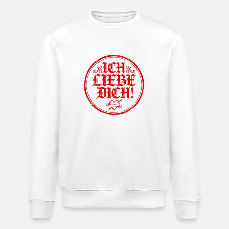 J’adore que tu dises - Sweat bio ROLLER Stanley/Stella Unisexe - blanc