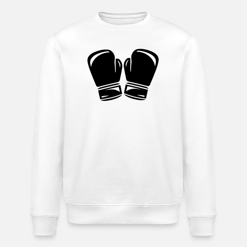 Boxen - Stanley/Stella Unisex Bio-Sweatshirt ROLLER - Weiß