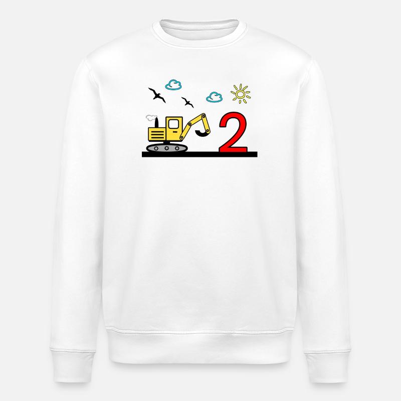 Bagger - Stanley/Stella Unisex Bio-Sweatshirt ROLLER - Weiß