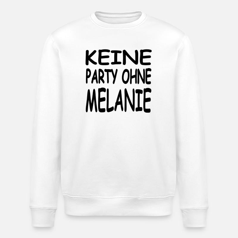 Melanie - Sweat bio ROLLER Stanley/Stella Unisexe - blanc