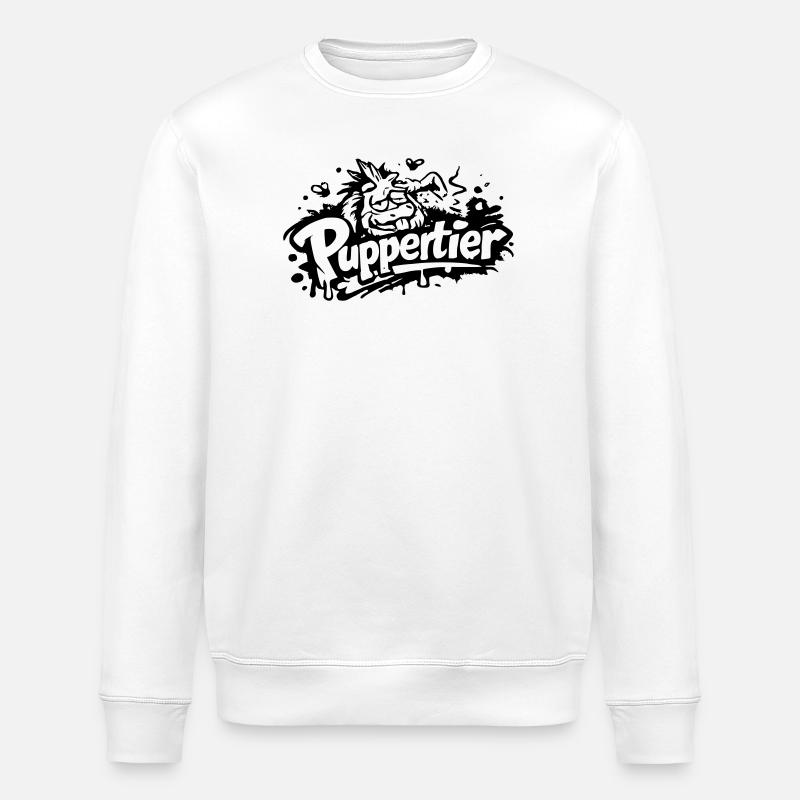 Pupertier - Stanley/Stella Unisex Bio-Sweatshirt ROLLER - Weiß