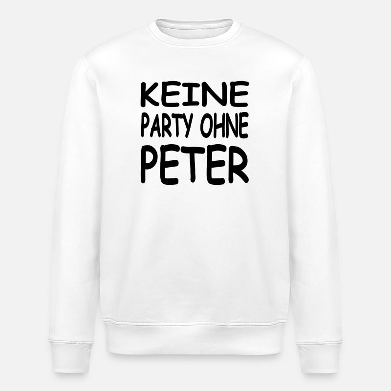 Peter - Stanley/Stella Unisex Bio-Sweatshirt ROLLER - Weiß