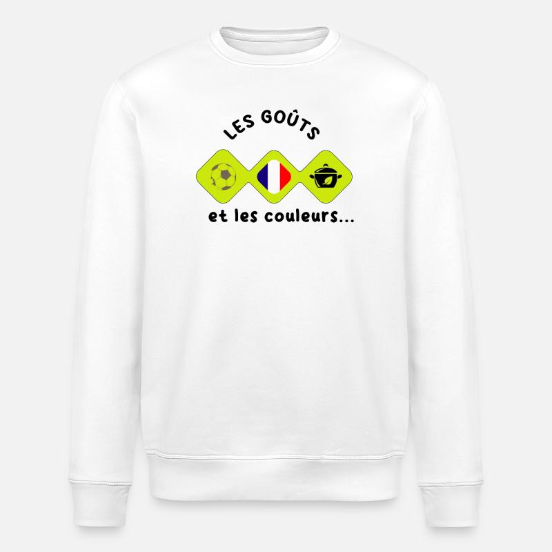 Les_gouts_et_les_couleurs... - Sweat bio ROLLER Stanley/Stella Unisexe - blanc