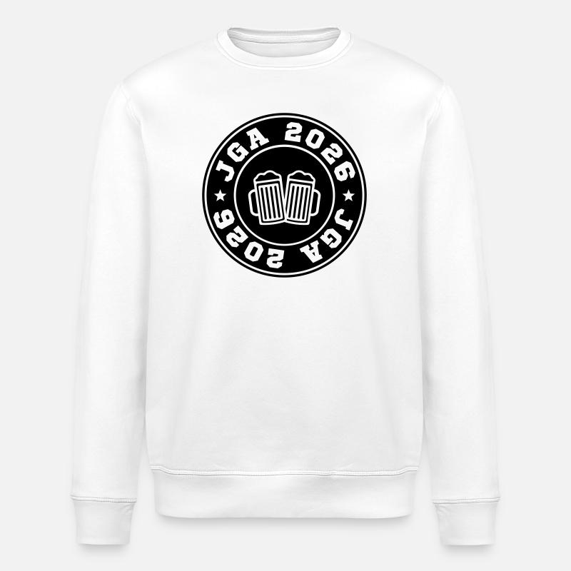 JGA 2026 - Sweat bio ROLLER Stanley/Stella Unisexe - blanc