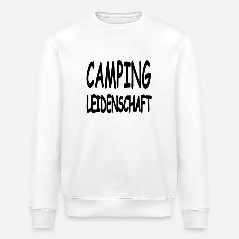 Camping - Stanley/Stella Unisex Bio-Sweatshirt ROLLER - Weiß