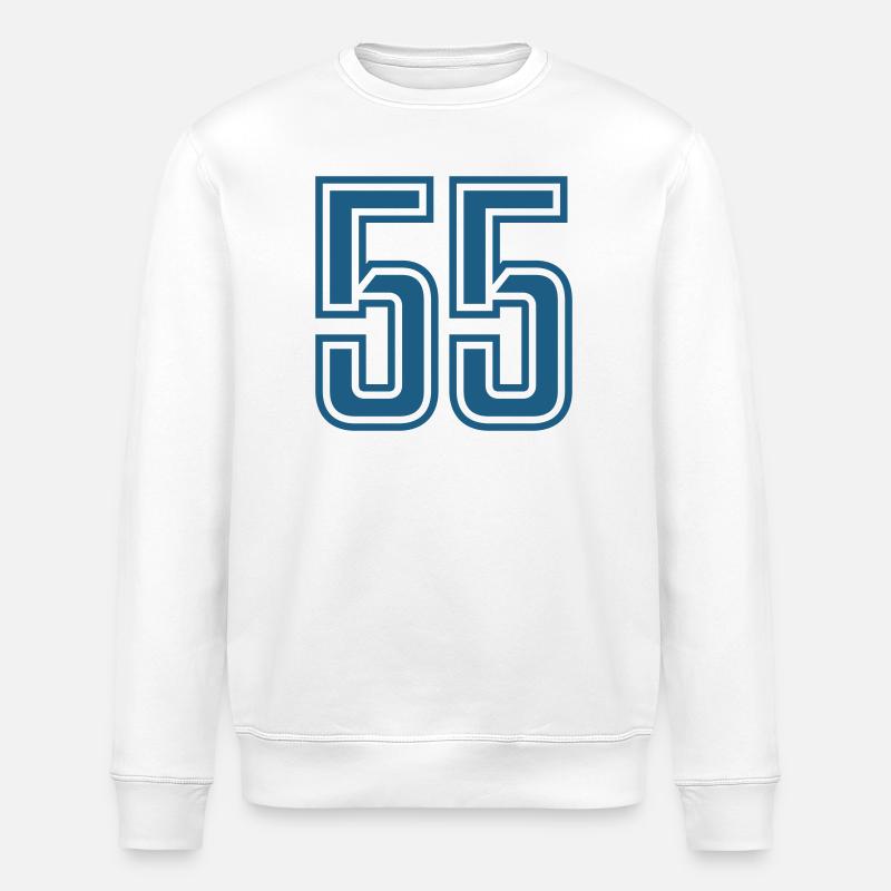 55 - Sweat bio ROLLER Stanley/Stella Unisexe - blanc