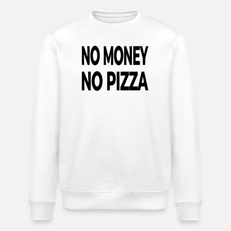Pizza - Stanley/Stella Unisex Bio-Sweatshirt ROLLER - Weiß