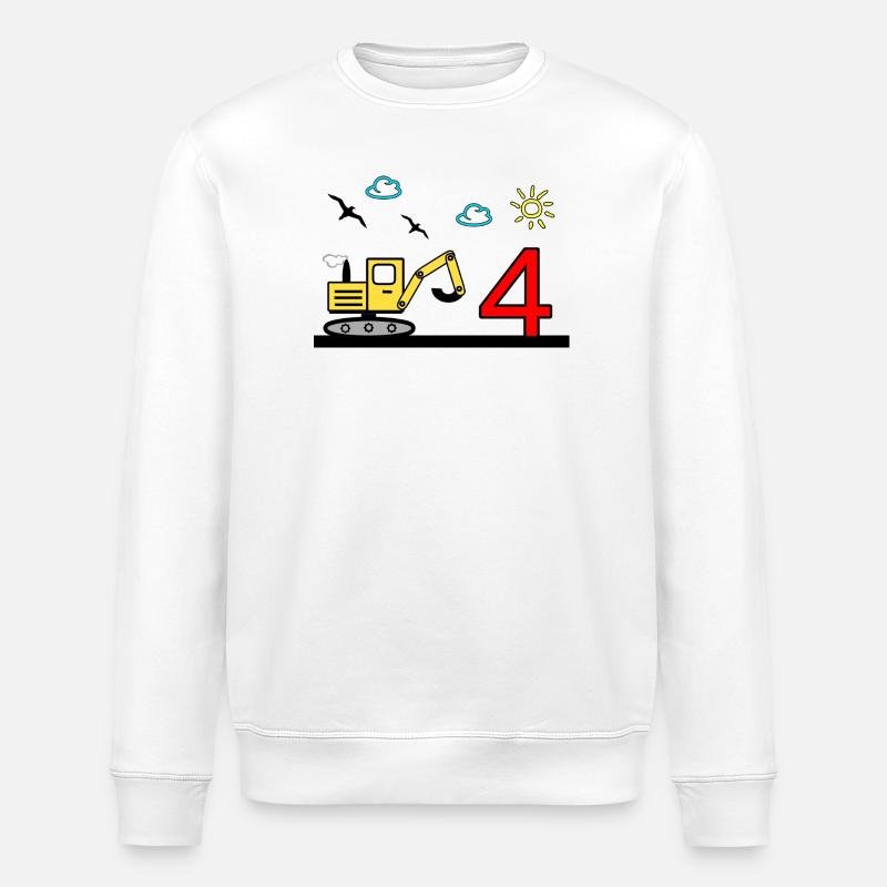 Bagger - Stanley/Stella Unisex Bio-Sweatshirt ROLLER - Weiß