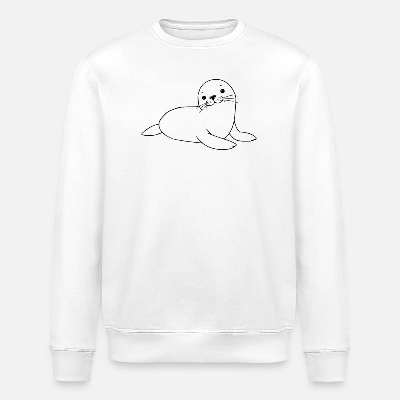 Scellage scellant scellement - Sweat bio ROLLER Stanley/Stella Unisexe - blanc