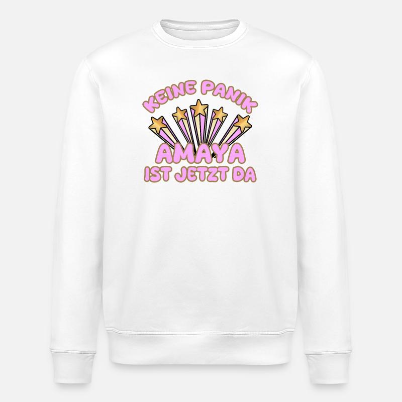 Amaya - Sweat bio ROLLER Stanley/Stella Unisexe - blanc