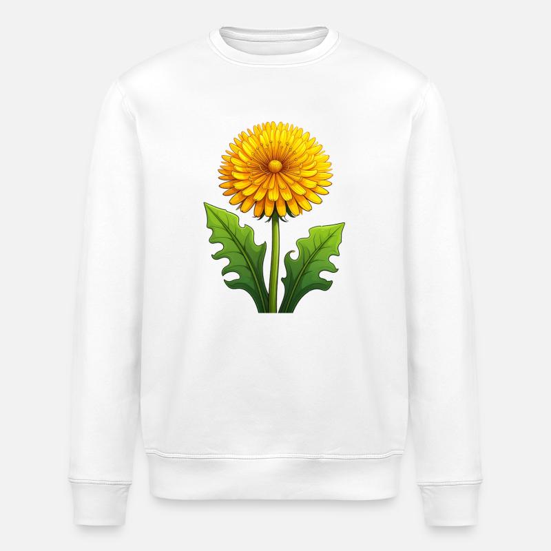 Löwenzahn - Stanley/Stella Unisex Bio-Sweatshirt ROLLER - Weiß