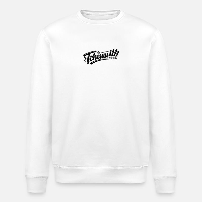 Tcheuu - Sweat bio ROLLER Stanley/Stella Unisexe - blanc