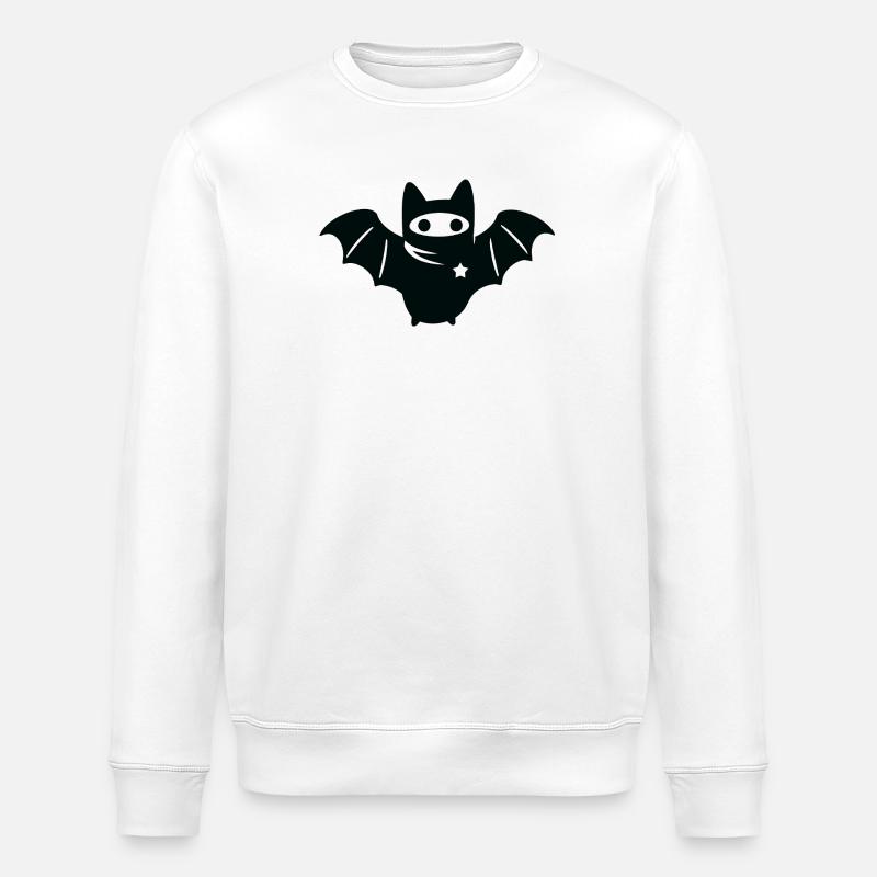 Masked Bat – Antifascisme Antifa - Sweat bio ROLLER Stanley/Stella Unisexe - blanc