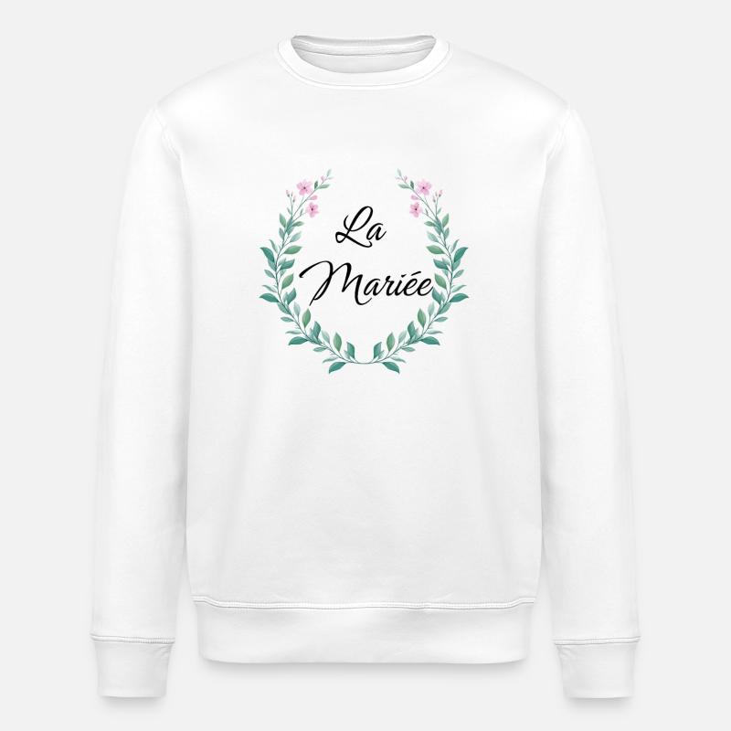 La Future Mariée EVJF - Sweat bio ROLLER Stanley/Stella Unisexe - blanc