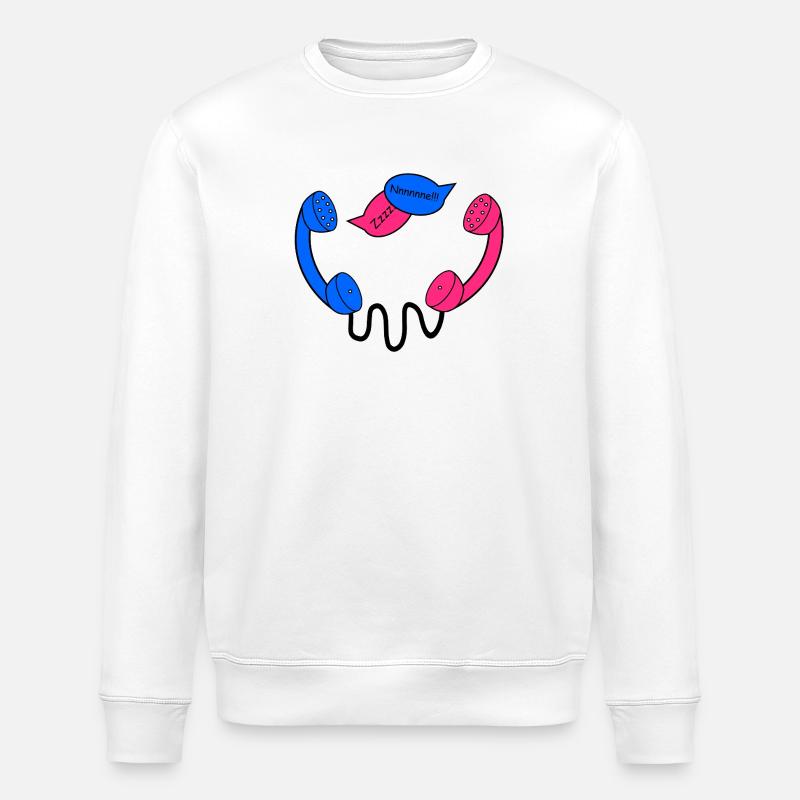 Bad_Telephony - Stanley/Stella Unisex Bio-Sweatshirt ROLLER - Weiß