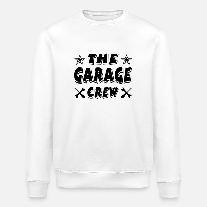 Garage - Sweat bio ROLLER Stanley/Stella Unisexe - blanc