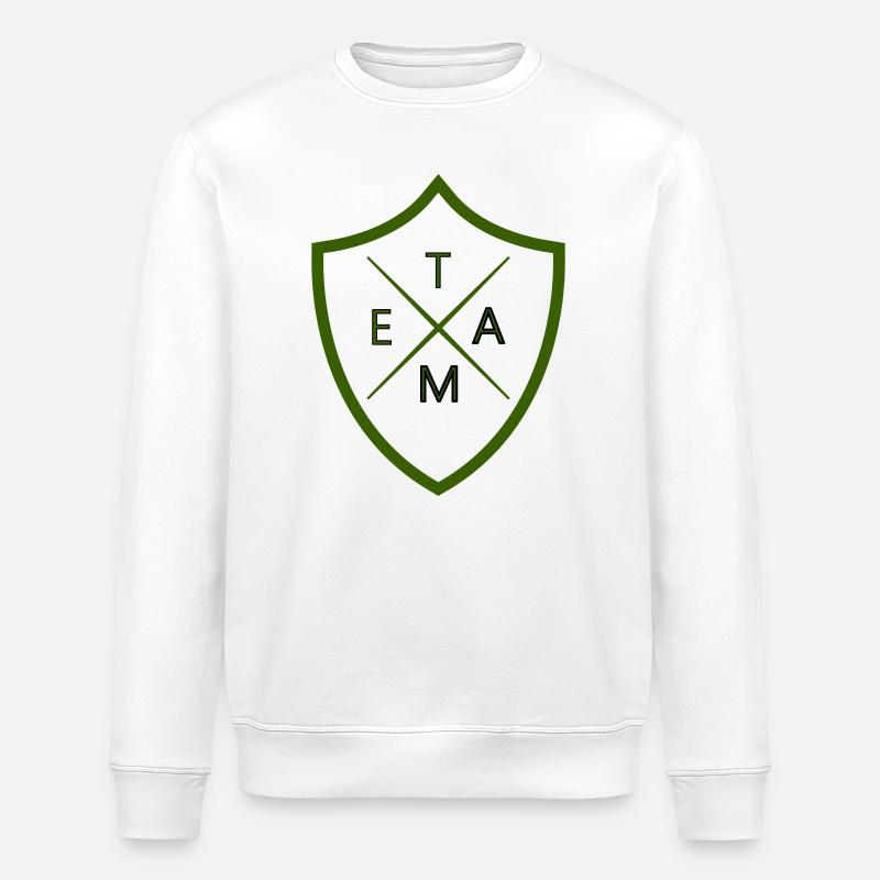 team_wappen - Sweat bio ROLLER Stanley/Stella Unisexe - blanc