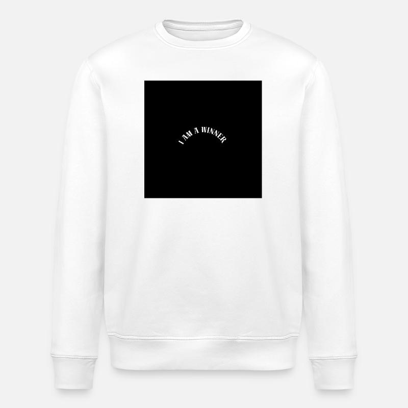 Je suis un gagnant - Sweat bio ROLLER Stanley/Stella Unisexe - blanc
