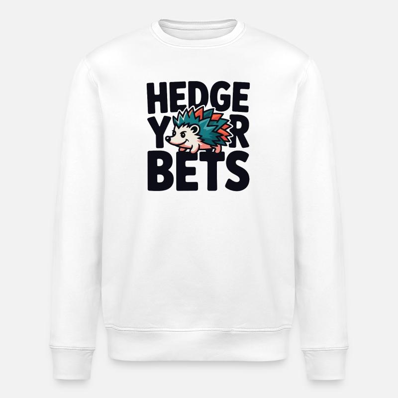 Protégez vos paris Hérisson - Sweat bio ROLLER Stanley/Stella Unisexe - blanc